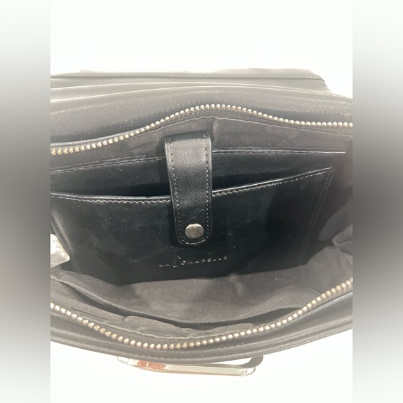 Black leather crossbar - Picture 2 of 3